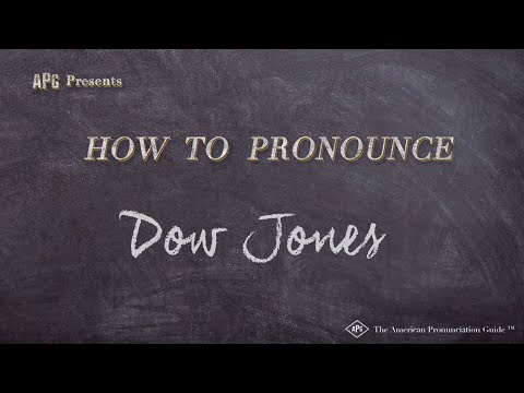 How to Pronounce Dow Jones (Real Life Examples!)