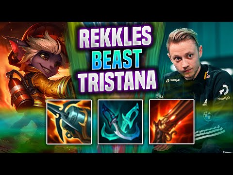REKKLES IS A BEAST WITH TRISTANA! - KC Rekkles Plays Tristana ADC vs Corki! | Preseason 2022