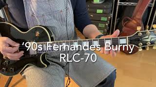 Video thumbnail for '90s Fernandes Burny RLC-70 by tenokuni-japan