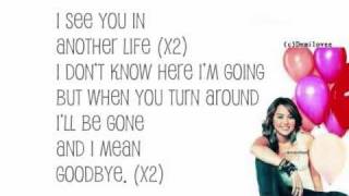 Miley Cyrus- See you In Another Life (With Lyrics &amp; Download)