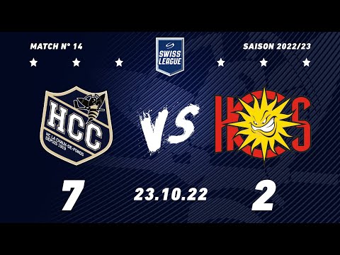 23 octobre 2022 HC La Chaux-de-Fonds – HC Sierre (7-2)