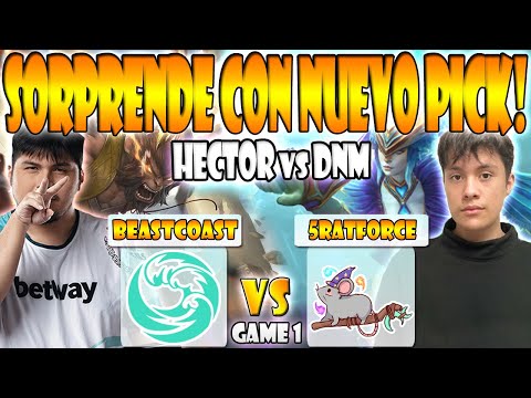 BEASTCOAST VS 5RATFORCESTAFF BO3[GAME 1]ELIMINACIÓN-K1 HECTOR VS MOOZ - BTS PRO SERIES 13:AMERICAS
