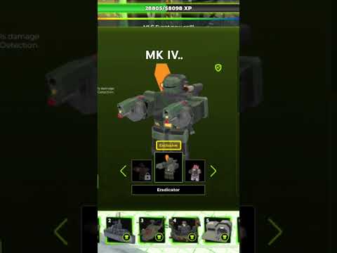 Is this the weaker version of the Eradicator MK III? #tdx #roblox