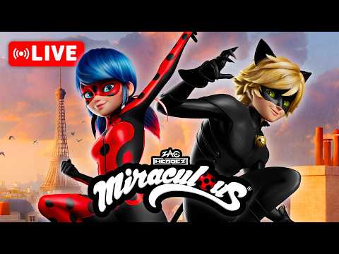 🔴 MIRACULOUS 🐞 LIVE | Season 3 & 4 | Watch Full Episodes & Exclusive bonus! 🚨