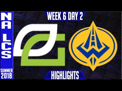 OPT vs GGS Highlights | NA LCS Summer 2018 Week 6 Day 2 | Optic Gaming vs Golden Guardians
