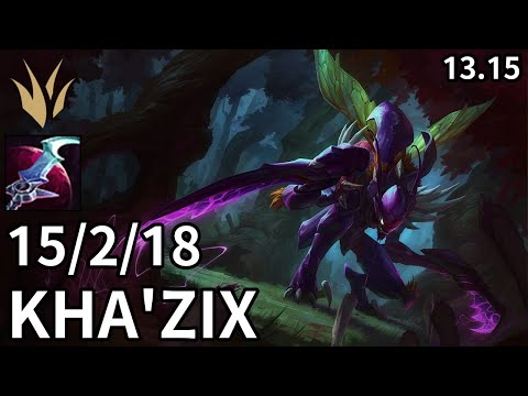 Kha'Zix Jungle vs Fiddlesticks - KR  Master | Patch 13.15