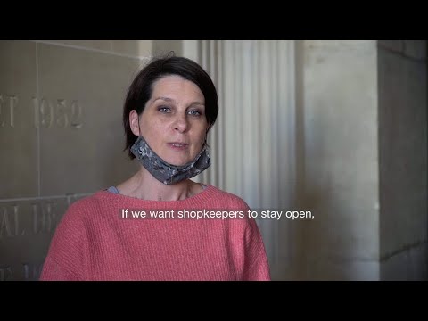 The French city producing free face shields for shopkeepers