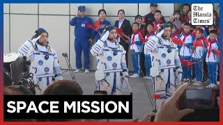 China holds astronaut farewell ceremony ahead of Shenzhou-18 launch