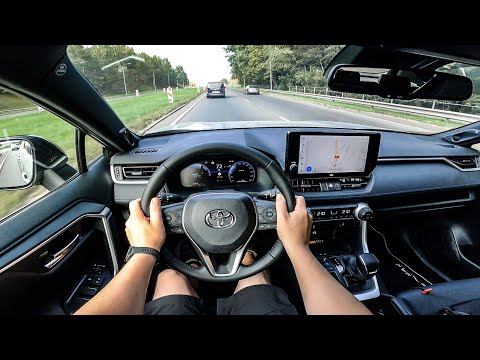 2023 Toyota RAV4 2.5 Hybrid POV Test Drive  @DRIVEWAVE1