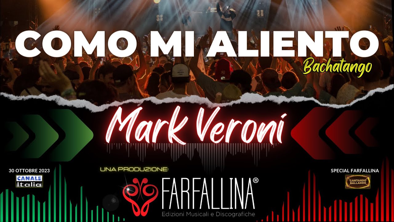 Mark Veroni - COMO MI ALIENTO (bachatango) Canale Italia SPECIALE FARFALLINA Cantando Ballando