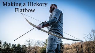 Making an American Flatbow: Hickory