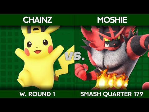 Smash Quarter 179 - Chainz (Pikachu) v Moshie (Incineroar): Winners Round 1