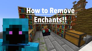 How To Add And Remove Enchants In Hypixel Skyblock!