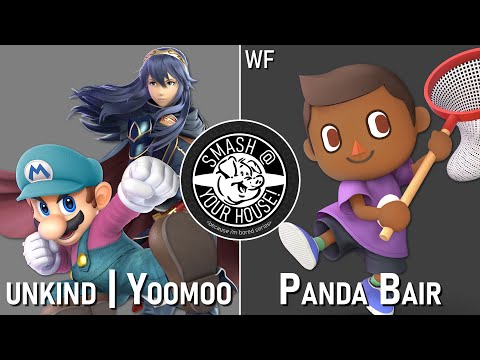 Smash @ Your House - WF - unkind | Yoomoo (Lucina / Mario) vs. Panda Bair (Villager)