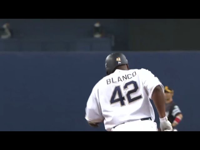 【5回裏】バファローズ・ブランコ砲炸裂!! 9号ソロで点差を広げる 2015/9/15 Bs-H