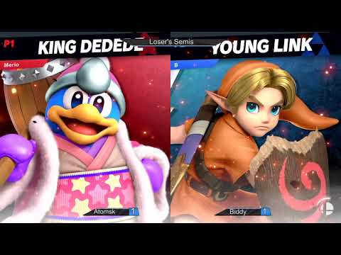 PSW #46 - Atomsk (King Dedede) vs Biddy (Young Link) - Loser's Semis