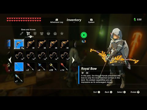 botw • learning how to duplicate royal bow