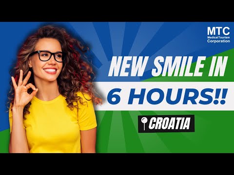 All on 4 Dental Implants in Croatia: Same Day Smile With Lifetime Guarantee in Zadar!