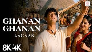 Download lagu Ghanan Ghanan - 8K/4K | Aamir Khan | A.R. Rahman | Alka, Udit, Shaan, Sukhwinder, Shankar | Lagaan mp3