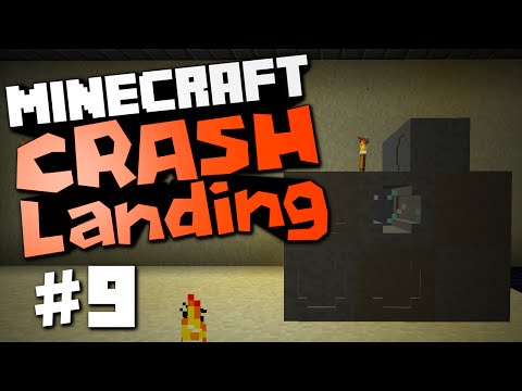 Minecraft Crash Landing #9 "Starting PneumaticCraft"
