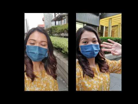 HUAWEI nova 9 vs Samsung Galaxy S21 Front Camera 4K Video
