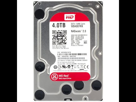 WD40EFRX-68WT0N0 Western Digital 4TB 5400RPM SATA 6.0 Gbps Red Hard Drive #WD40EFRX68WT0N0