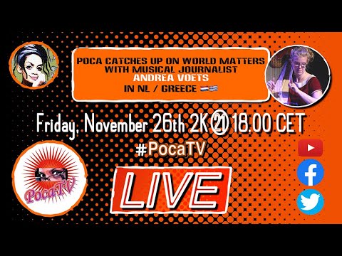 🔸 PROMO 🔸 PocaTV LIVE 2K21-1126 - Andrea Voets