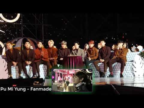 EXO Reaction to 10CM [MMA] 2016 - What the spring ♫♫♫ Fancam Kpop