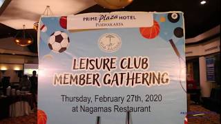 GATHERING MEMBERSHIP | LEISURE CLUB