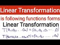 2 Example Of Linear Transformation Over N Tuple And Vector Space Of Polynomials Vector Space