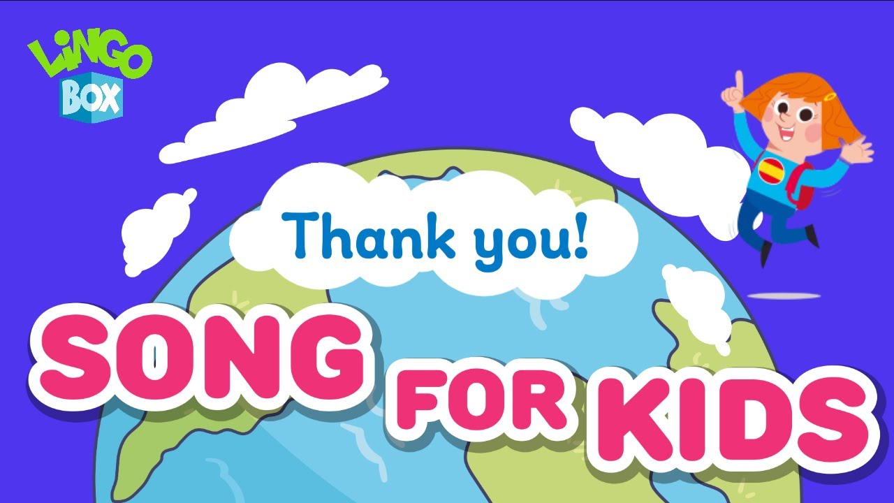 European Day of Languages Song 🎶 | Multilingual Thank You Song for Kids (Original Version)