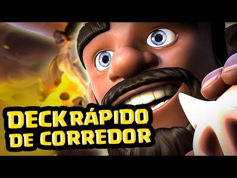 NOVO DECK RÁPIDO DE CORREDOR PARA NOVA TEMPORADA DO CLASH ROYALE!