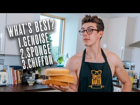 Cake 101 - Genoise vs Sponge vs Chiffon - What's The Best?!