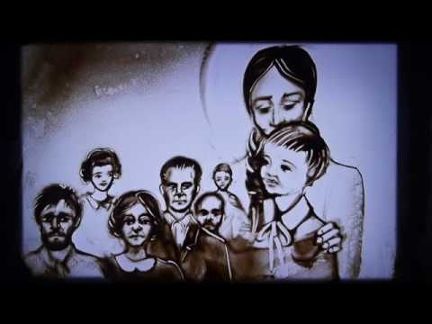 Five Views on Gulag State by Viktor Vlasov - Bartosz Glowacki album "Genesis" - Sand animation