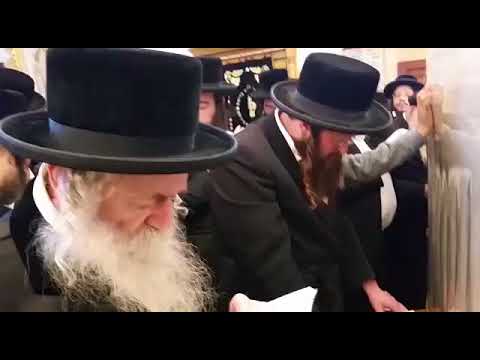 Chernobil Rebbe Visiting Kever Rochel - Cheshvan 5778
