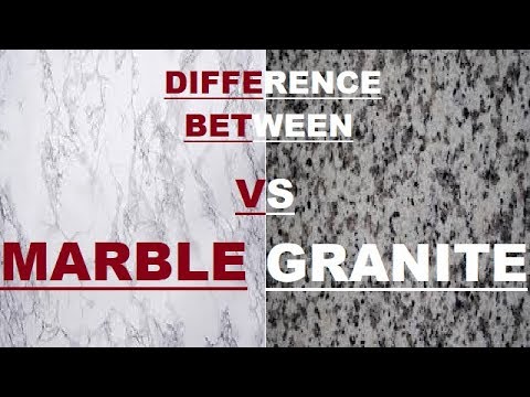 Difference Between Marble & Granite Stone
