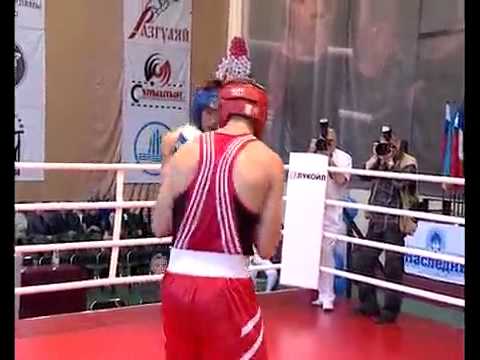 Aleksandr Sidorov Russia VS Tsai Li-t He CHINESE TAIPEI Boxing