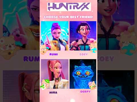 POV: Your the 4th member in HUNTRIX KPOP DEMON HUNTERS 🎤🎶#viral #pov #rumi #trending #fyp