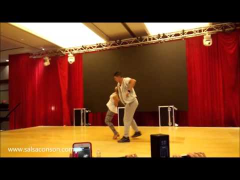 Ricardo Vega y Karen Forcano Salsa On1 Workshop at Houston Salsa Congress 2016