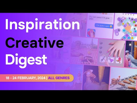 Freshest trends in mobile game ads (18 - 24 February, 2024 | All Games) - YouTube