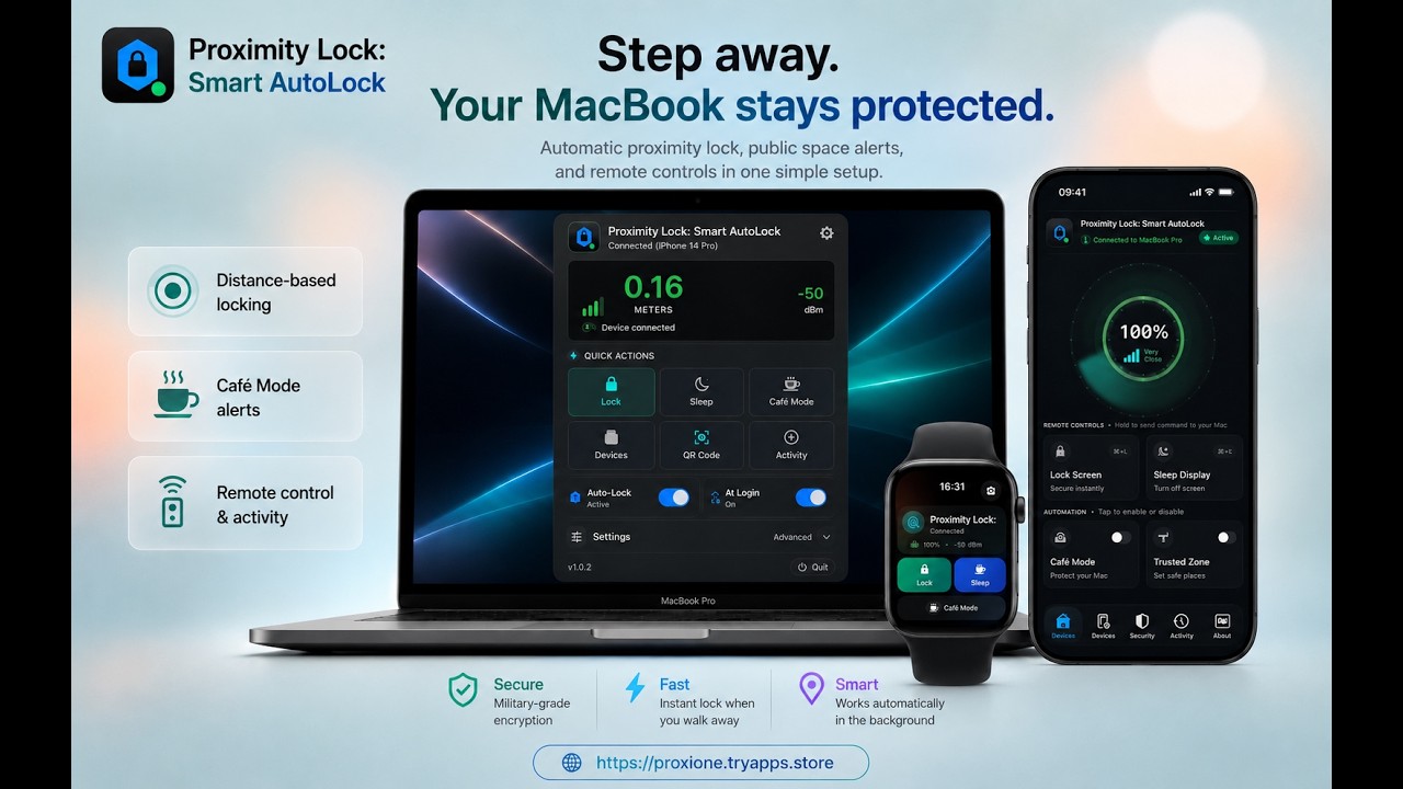 Proximity Lock: Smart AutoLock Demo Video