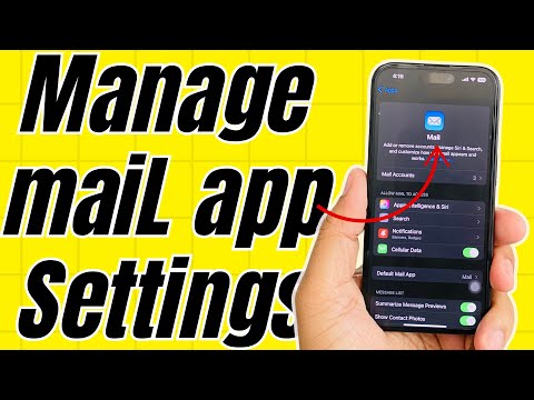 How to Manage mail settings on iPhone