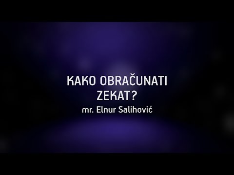 KAKO OBRAČUNATI ZEKAT?