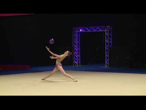 Erin Mcintosh - Junior - Ball - 2019 British Rhythmic Championships