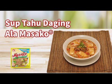 Sup Tahu Daging Asam Manis Ala Masako®