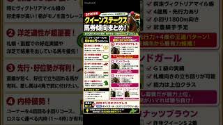 クイーンステークス　データ分析　馬券傾向　#競馬予想 #中央競馬予想 #競馬 #horse #予想 #重賞