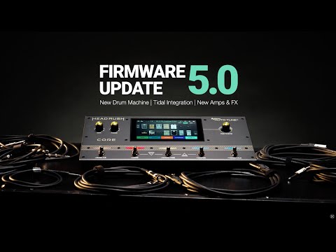 HeadRush 5.0 Firmware Update