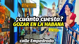Así está La Bodeguita del Medio 2022. Cuánto cuesta EL MOJITO. Era ciega y no lo vi. Calle Empedrado