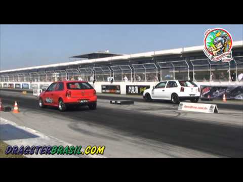 Gol turbo DT-B - Adalberto Jahn Jr - 3ª etapa Paranaense de Arrancada 2011