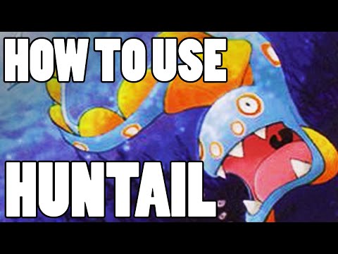 How To Use: Huntail! Huntail Strategy Guide ORAS / XY - Awesome Doubles Support Moveset!